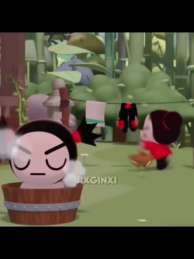 Pucca and Garu Childhood Flashback Compilation