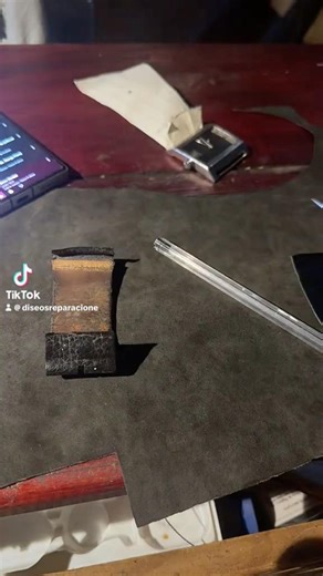 Elaboración de Extensible de Reloj En Piel #armaniexchange #relojes #extensible #elaboración