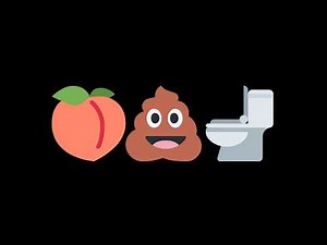 wet poop in the toilet