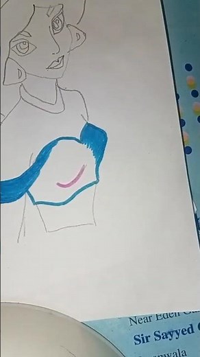 How to Draw Princess Jasmine Step by Step ✨ | Easy Drawing Tutorial #shorts---📝