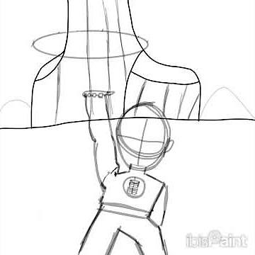 Krillin with Destructo Disc