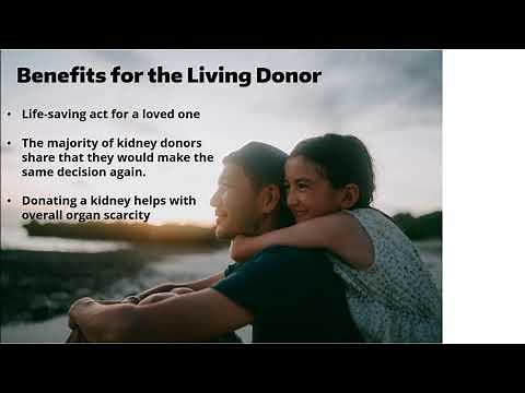 Living Kidney Donation Basics and FAQ's