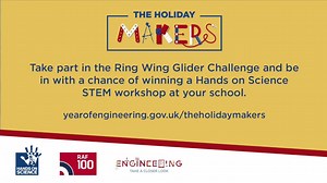 Not long left to take part in the @yearofengineering and @RoyalAirForce Glider challenge. Visit bit.ly/ringwing to build your glider and show off your flying skills! Competition closes at midnight on Friday. | RAF Red Arrows