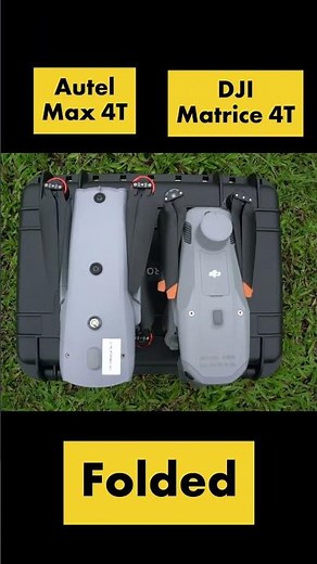 DJI Matrice 4T VS AUTEL Max 4T : Size Comparison #autelrobotics #djimatrice #dji #drone #dronelife