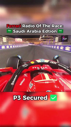 Ferrari Radio Of The Race: Leclerc SENDS IT for P3 😳