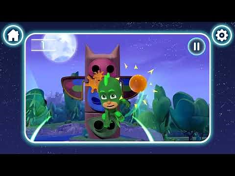 PJ Masks: HQ 🦎 STICKY SPLAT SOCCER • Tap at the right time to deflect the Sticky Splats!