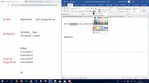#web_coding #algorithme #darija 24/ Algorithme Darija Cours Les Variables