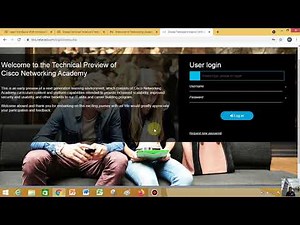 Instructions for creating a Netacad account to use Cisco Packet Tracer