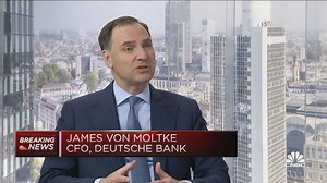 Deutsche Bank CFO sees 'encouraging' 2021 as the bank posts a first-quarter earnings beat