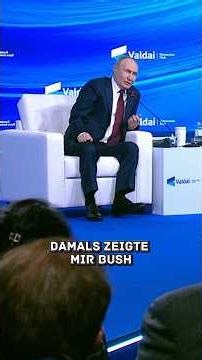 Putin on his signature at the CIA