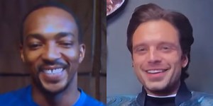 Sebastian Stan & Anthony Mackie Playfully Call Each Other Out During Live Interview!