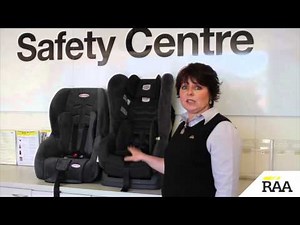 Child Restraints - 6 months to 4 years forward facing installation