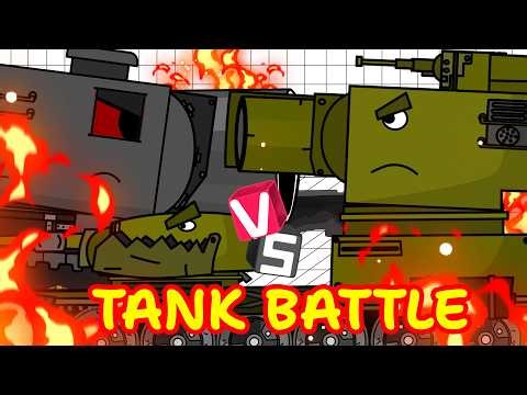 TANK WARS - Doom Cannon Tank vs Dual Cannon Beast - Who Wins?!