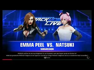 Emma Peel [The Avengers] vs. Natsuki [Doki Doki Literature Club!] ★ SUBMISSION ★ [WWE2K19]