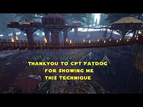 ARK Survival Evolved : How to build - Rope Bridges
