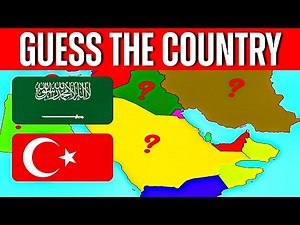 Guess ALL 18 Nations in the Middle East | Geography Quiz