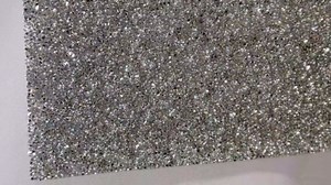 Luminous Table Runner, Colorful, Sparkling Rhinestones, Non-Slip Back, for Fun or Formal Dining Table Setting, Event, Wedding, Silver, 36", Sold Individually