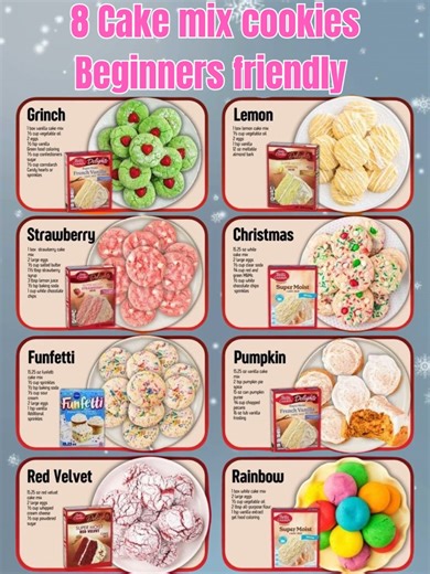 42K views · 407 reactions |  8 Cake Mix Cookies You’ll Love from the...