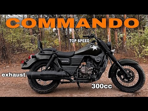 UM RENEGADE COMMANDO 300 || commando bike || full review || um commando top speed