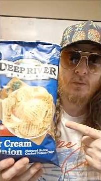 Taste Test: Deep River Snacks Krinkle Cut, Kettle Cooked Sour Cream & Onion Potato Chips