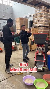 168K views · 1K reactions | 5in1 Multifunctional rice milling machine with 1 phase motor | Small commercial rice huller | Facebook