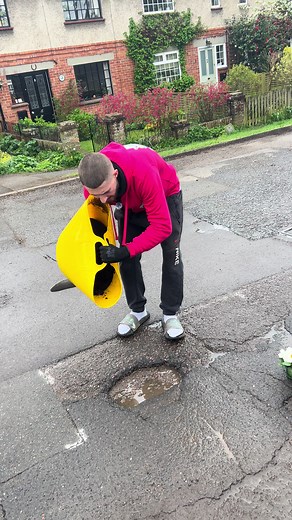 Pretty Potholes: Meet Pothole Man