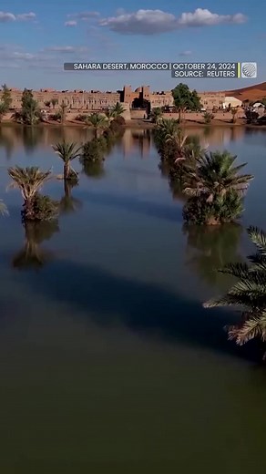 Sahara Desert Flash Floods: Drone Footage Shows Unusual Rainfall