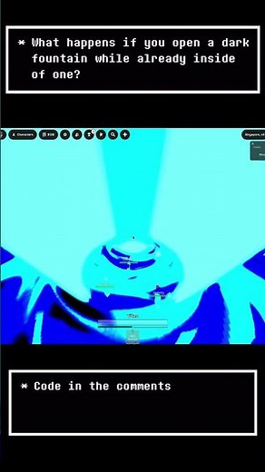 Dark Fountain Domain Framework JJS #jjs #deltarune #jujutsushenanigans #skillbuilding
