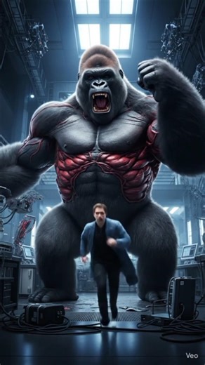 🦍lab experiment fail ho jata hai #gorillatag #marvel #shortvideo