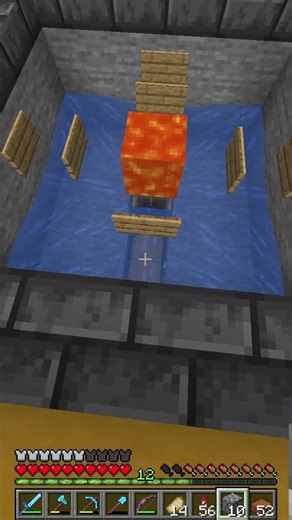 Automatic Iron Farm In Minecraft ! #minecraft #shorts