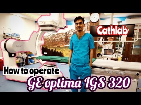 How to operate GE optima IGS 320 / Cathlab #cathlab #cardio #india