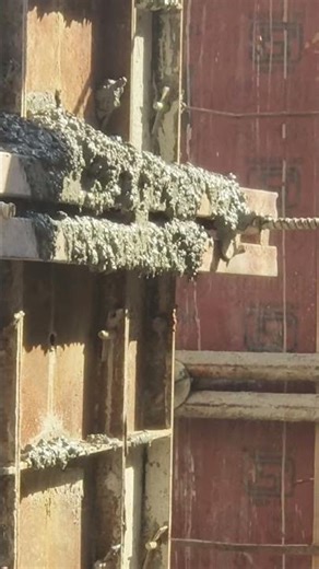 Shear Wall Casting Process | Step-by-Step Site Work 🏗️ #ShutteringWork#SteelBinding# WorkInProgress