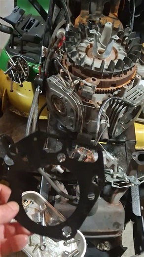 John Deere X300 engine disassembled to figure out why its blowing white smoke. Headgasket, rings or?