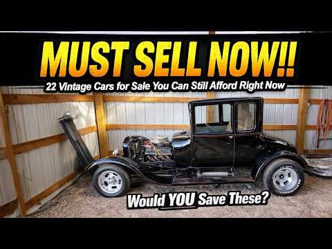 Must Sell Now 22 Vintage Cars Deals You Won’t Believe!