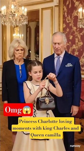 Princess Charlotte loving moments king Charles and Queen Camilla coronation #shorts #katemiddleton
