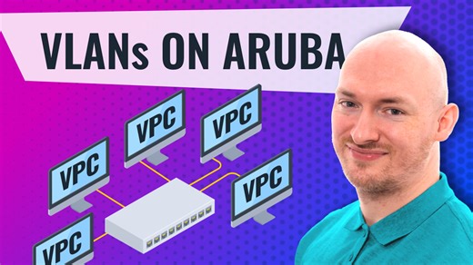 8.3K views · 47 reactions | VLANs won’t work unless you activate them — even the default one. See how to configure VLANs on Aruba switches, step by step.  Build your Aruba networking skills here: https://bit.ly/46um6Uq | CBT Nuggets | Facebook