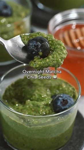 Japanese.Green.Tea on Instagram: "OVERNIGHT MATCHA CHIA SEEDS 🍵​ A delicious, nutritious breakfast or snack that harnesses the benefits of matcha.​ INGREDIENTS​ ・1 tbsp Japanese Matcha​ ・ 480mL milk​ ・ 96g chia seeds​ ・ 84g honey (adjust to taste)​ ​ INSTRUCTIONS​ 1. Finely sift 1 tbsp Matcha ​ 2. Add about 100mL of milk and whisk until smooth​ 3. In a medium bowl, mix the matcha paste into the rest of the milk​ 4. Add honey and adjust to taste​ 5. Mix in chia seeds well and refrigerate overnig