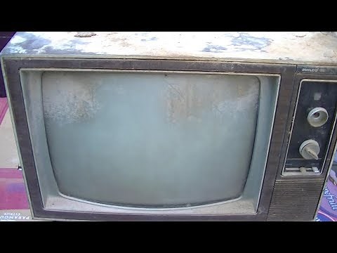 1974 philco-ford solid-state color television Resurrection