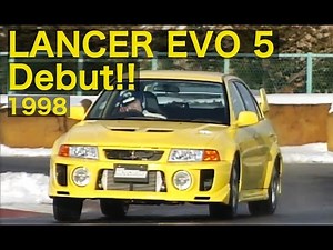 Lancer Evo 5 debut!! First Impression!! [Best MOTORing] 1998