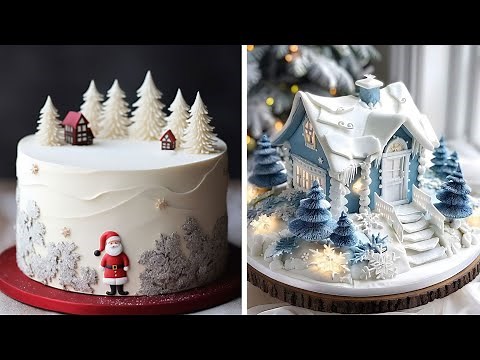 Top 100+ Amazing Christmas Cake Decorating Tutorial Ideas | Most Satisfying Cake Tutorials Video #3