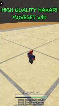 High quality Hakari jjs skill builder moveset #jjs #skillbuilding #memes #funny #roblox