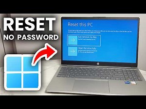 How To Reset Windows Without Your Password - Forgot Password