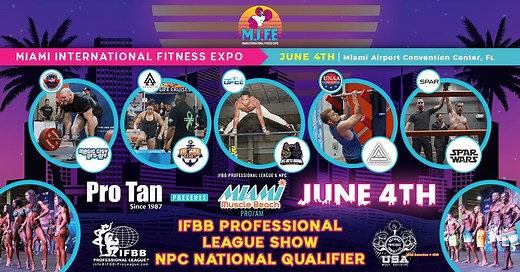 Schedule & Info — Miami International Fitness Expo | M.I.F.E