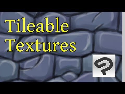 Making a tiling stone wall texture in Clip Studio
