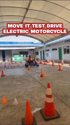 MOVE IT TEST DRIVE ELECTRIC MOTORCYCLE #shortvideo