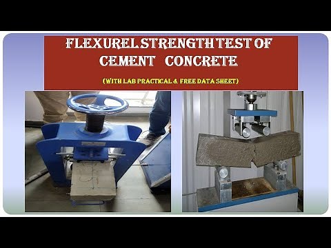 Flexural Strength Test of Cement Concrete | Concrete Beam Test | clear Concept with Lab Practical