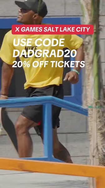 20% OFF ALL TICKETS with code DADGRAD20.