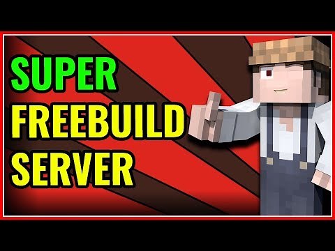 Minecraft Server Vorstellung - Ein SUPER FREEBUILD KONZEPT