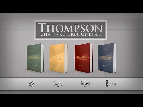 Using the Thompson Chain Reference Bible with Randy Brown from Bible Buying Guide