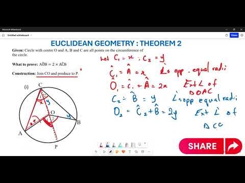 EUCLIDEAN GEOMETRY : THEOREM 2 PROOF